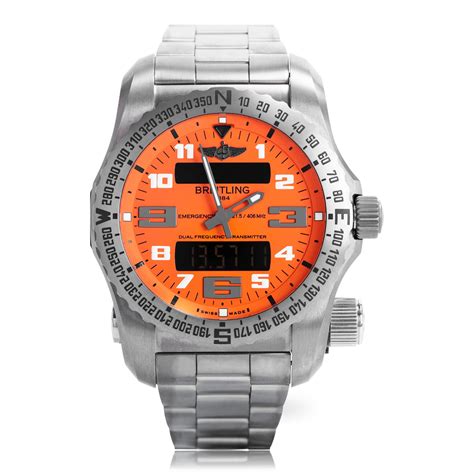 breitling titanium bezel|Breitling titanium emergency.